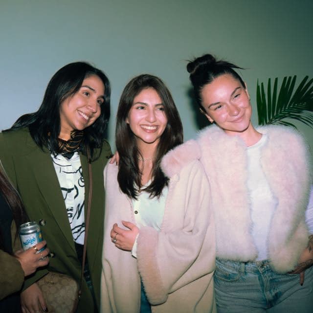 Milu, Vale y Mish, las tres fundadoras del club